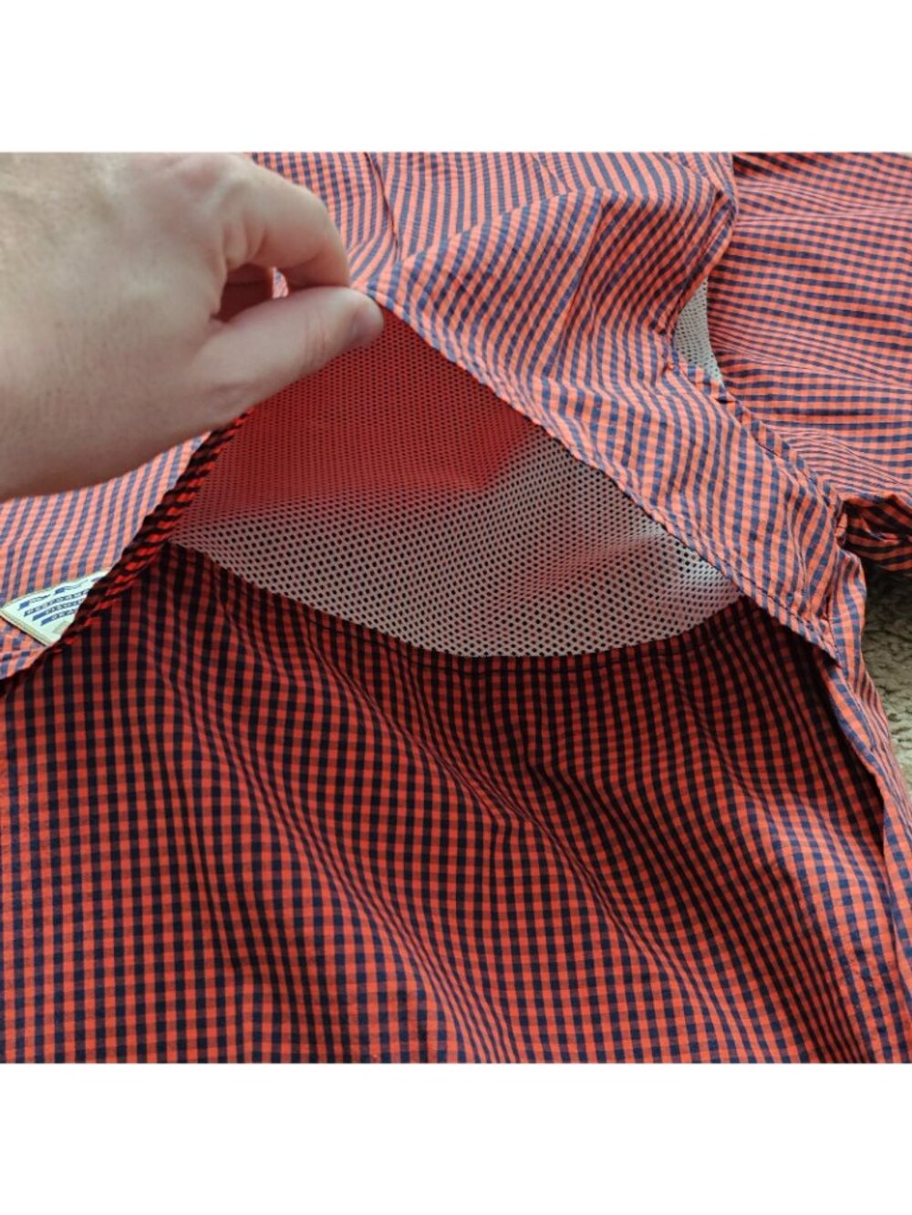 Columbia PFG Super Bonehead Fishing Shirt Mens L Plaid Y2K Auburn Tigers NCAA - Picture 12 of 12